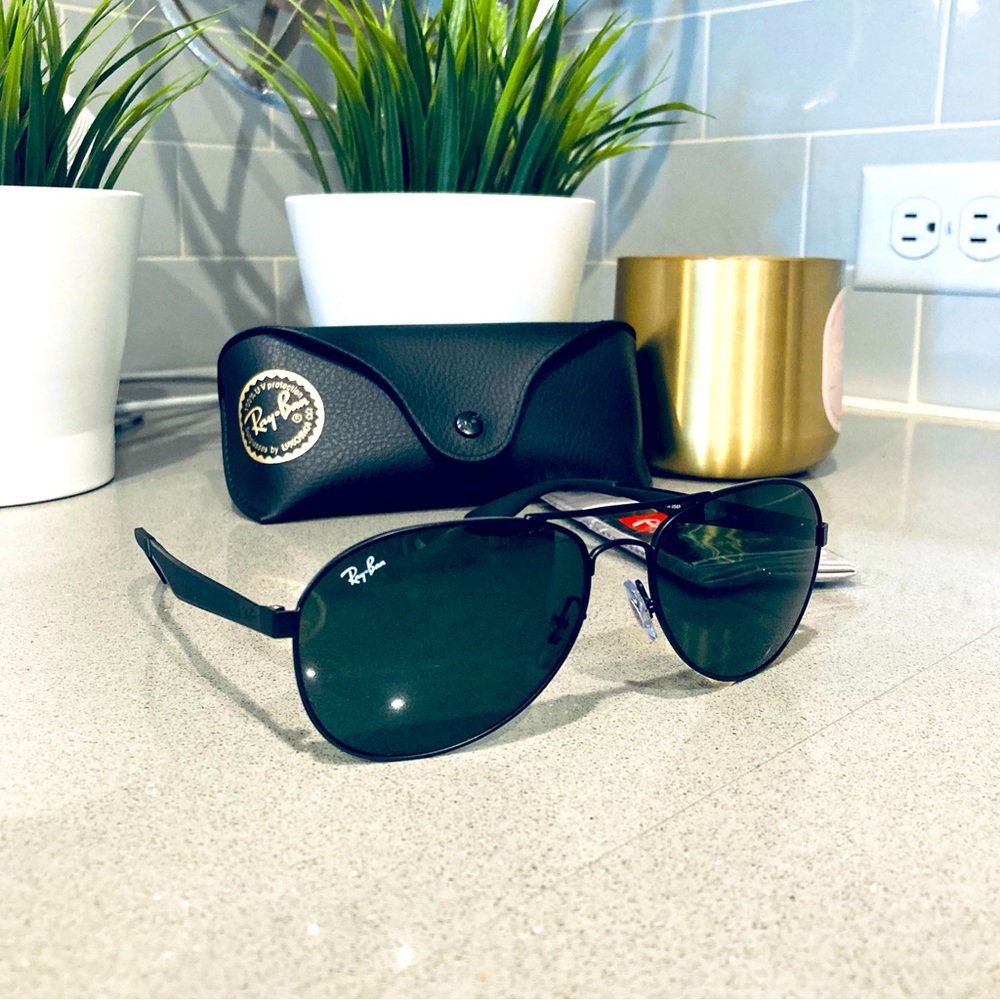 Ray-Ban RB3549 Aviator Sunglasses with Black Frame